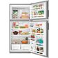 Amana 18 Cu. Ft. 30" Wide Top-Freezer Refrigerator with Garden Fresh Crisper Bins in White, , large
