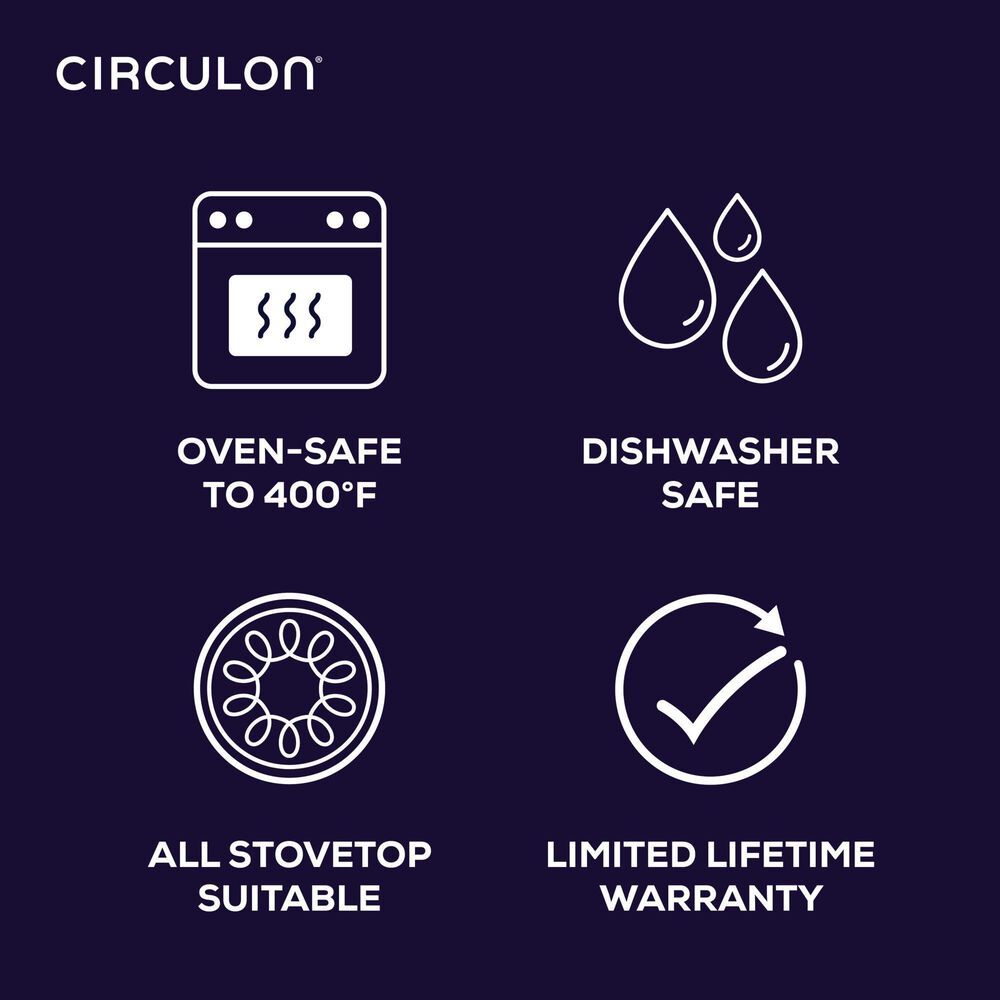 Circulon A1 Series 3-Quart ScratchDefense Nonstick Sauce Pan with Lid in Graphite, , large