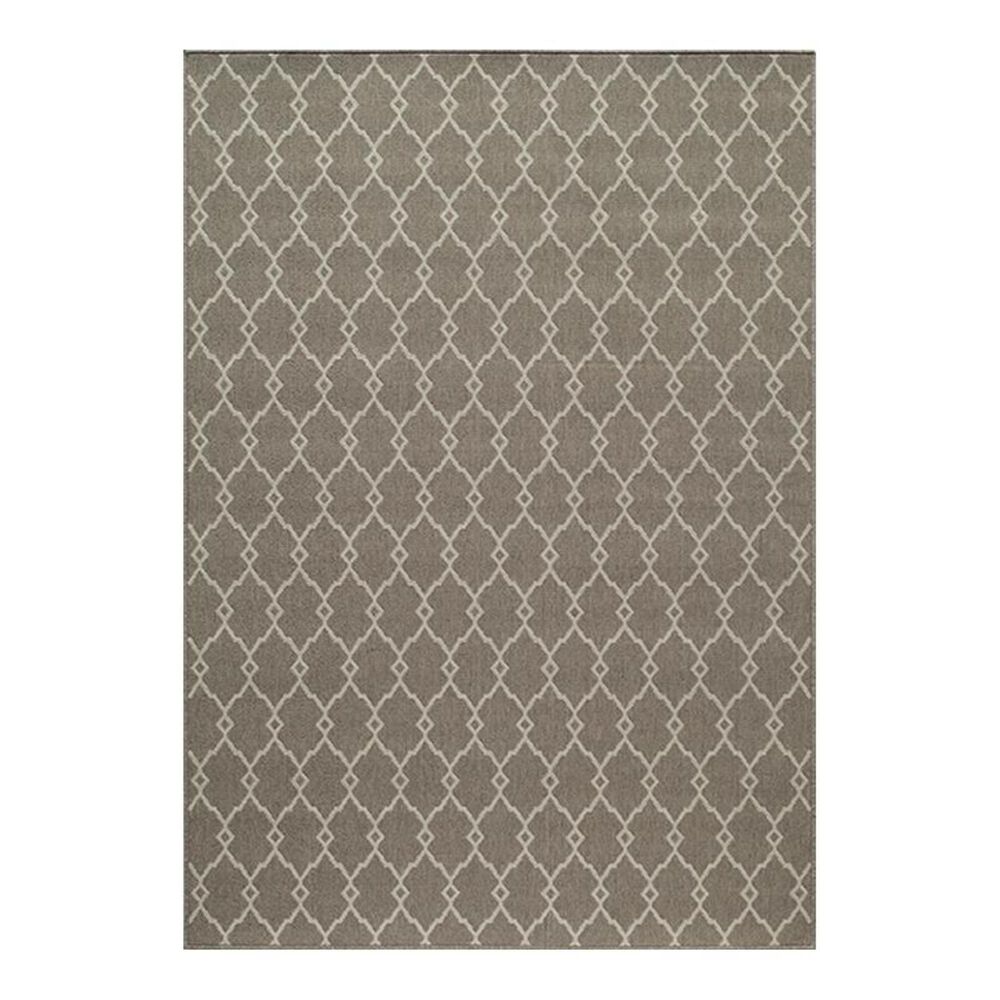 Momeni Baja BAJ-02 7"10" x 10"10" Taupe Area Rug, , large
