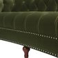 Jennifer Taylor Home La Rosa Stationary Sofa in Olive Green Velvet, , large