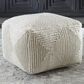 Uttermost Sovanna Pouf in Ivory, , large