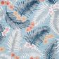 Safavieh Cabana CBN451J 6"6" x 9"6" Aqua and Ivory Indoor/Outdoor Area Performance Rug, , large