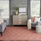 Nourison Versatile 7" x 10" Coral and Orange Indoor/Outdoor Area Rug, , large