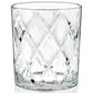 True Brands Scotch Diamond Cut Tumbler Glasses in Clear (Set of 4), , large