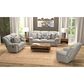 Catnapper Trifecta Manual Reclining Rocking Loveseat in Nature, , large