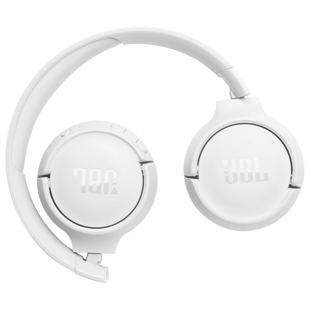 JBL Tune 520BT Wireless On-Ear Headphones in White, , large