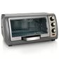 Hamilton Beach 6-Slice Easy Reach Toaster Oven with Roll Top Door in Gray, , large