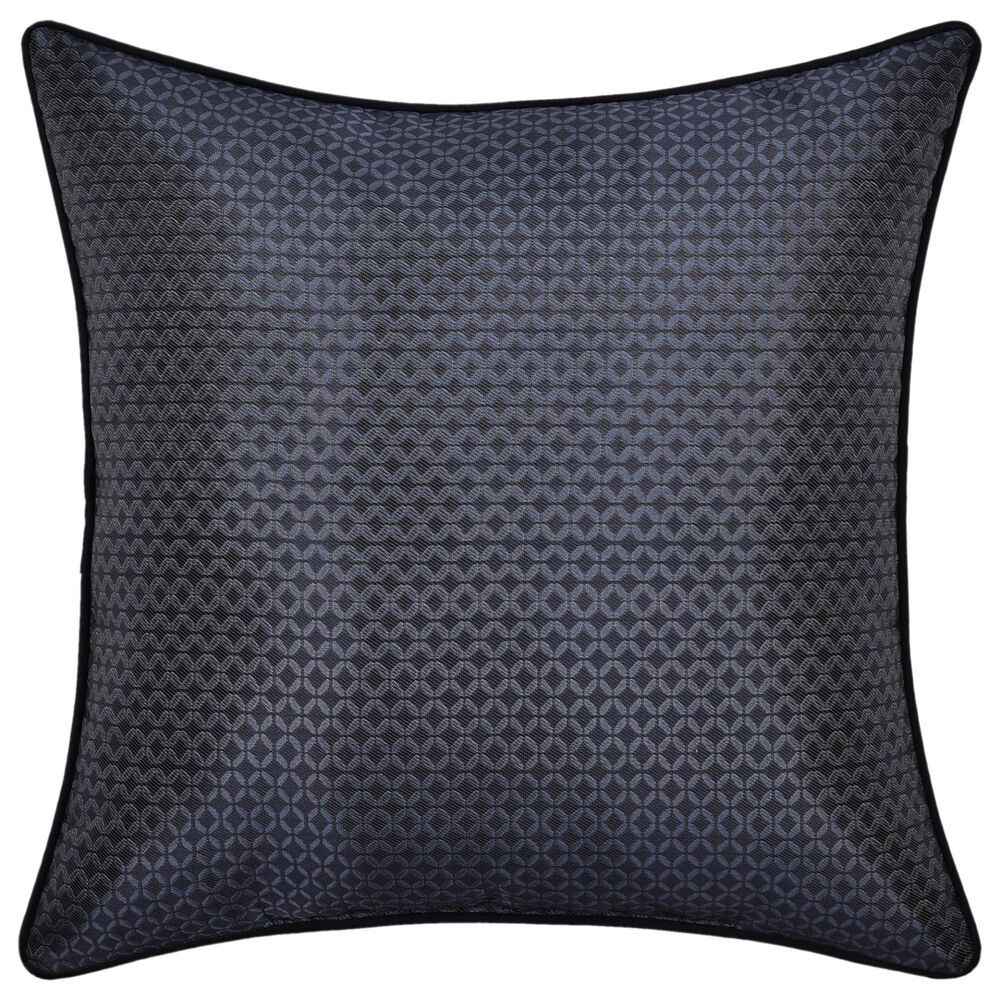 J. Queen New York Carlisle 18" Square Throw Pillow in Indigo, , large