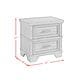 Mayberry Hill Colorado 4 Piece King Storage Bedroom Set in Charcoal with USB Ports, , large