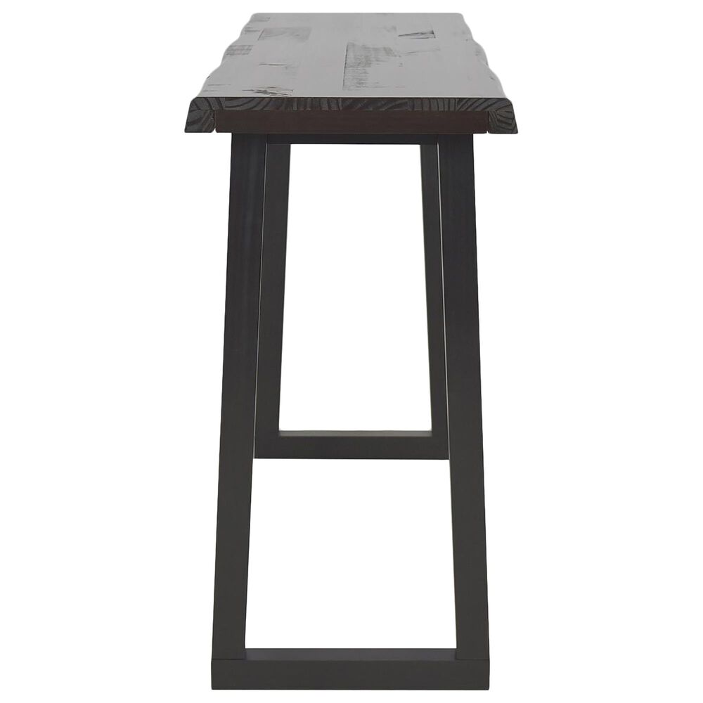 Steve Silver Jennings Sofa Table in Distressed Cherry and Ebony, , large