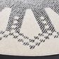 Safavieh Melody MEL106A 6"7" Round Ivory and Black Area Rug, , large