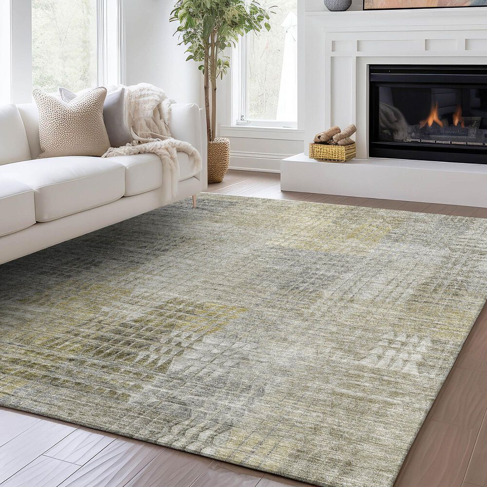 Dalyn Rug Company Trevi TV6 3&#39; x 5&#39; Taupe Area Rug, , large