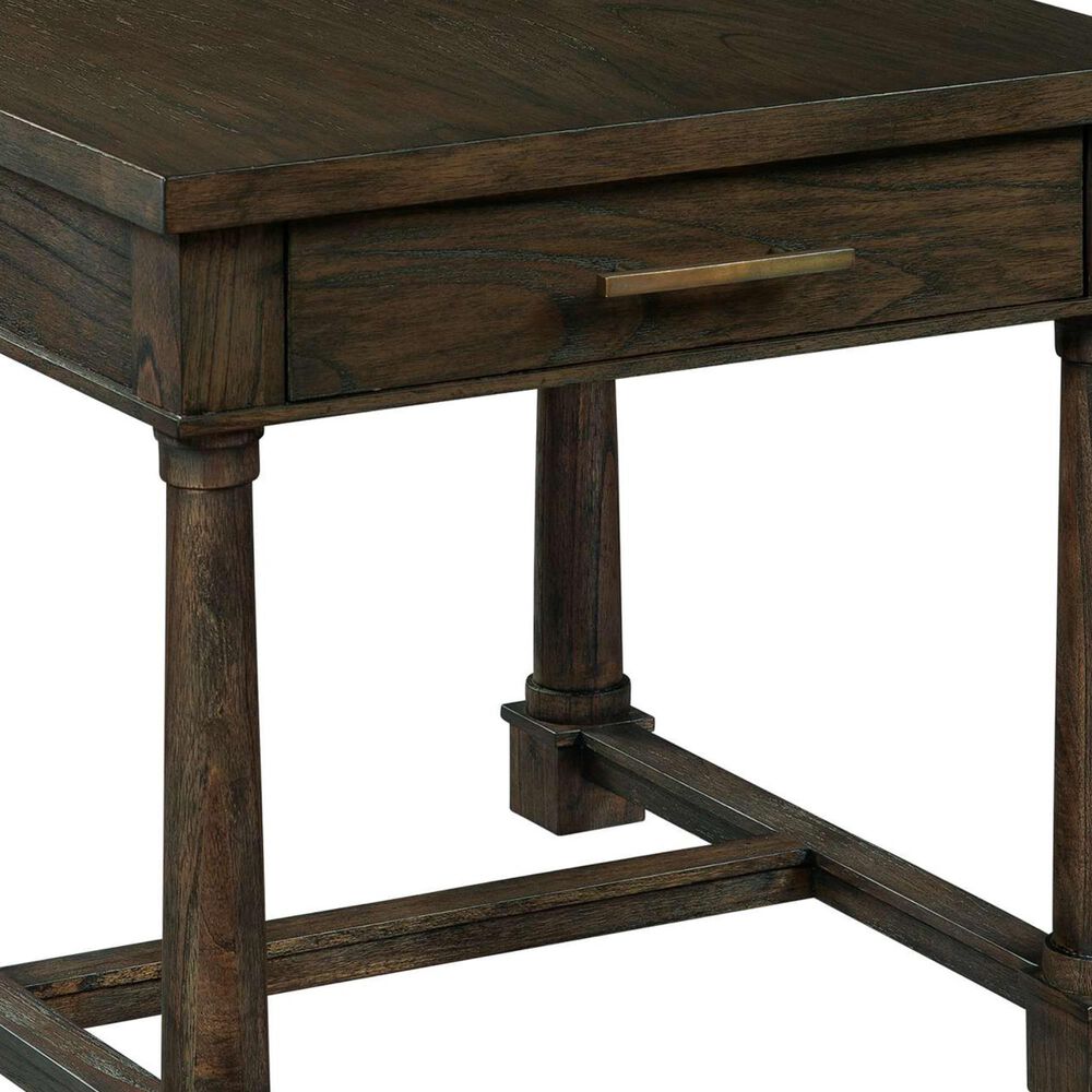 Hekman Linwood Rectangular End Table in Brown, , large