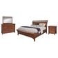 Napa Furniture Design Whistler Retreat 4-Piece King Bedroom Set in Dark Mango, , large