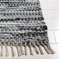 Safavieh Montauk MTK251 8" x 10" Grey and Black Area Rug, , large