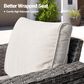 HOMLUX 7-Piece Rattan Sectional Set in Beige, , large