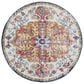 Surya Harput HAP-1000 5"3" Round Saffron and Gray Area Rug, , large