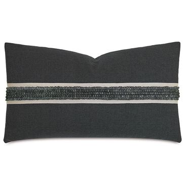 Eastern Accents Taos 15" x 26" Lumbar Pillow in Modesta Charcoal, , large