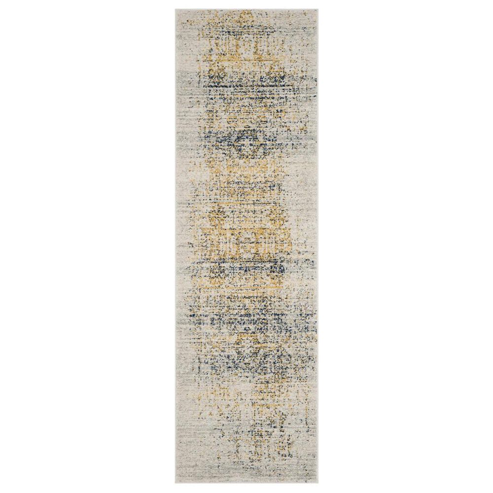 Safavieh Evoke EVK232C-27 2"2" x 7" Ivory/Blue Runner, , large
