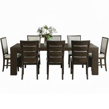 Mayberry Hill Grady 7-Piece Dining Set in Warm Cocoa, , large