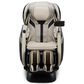 Cozzia Zen Duo Power Massage Chair with Ivory Cushion in Black, , large