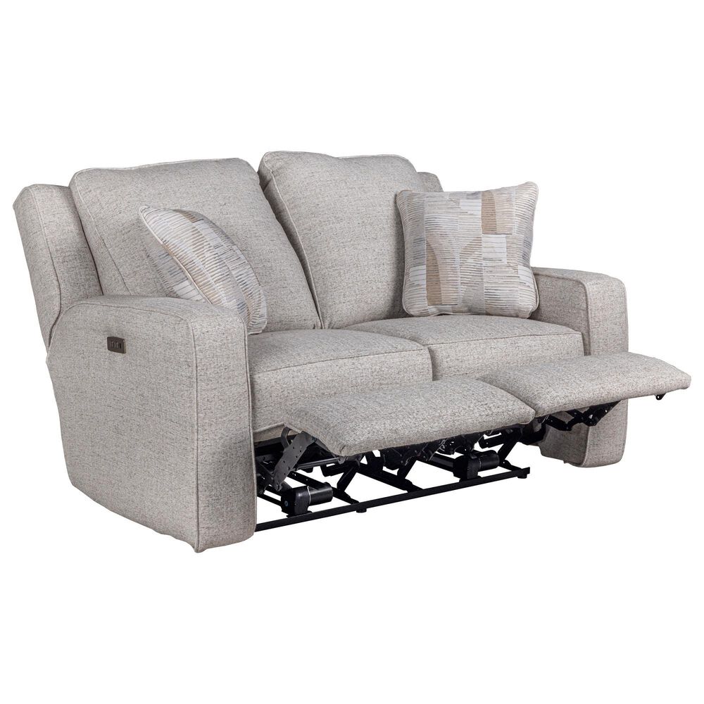 Southern Motion City Limits Power Reclining Loveseat in Mavis Sugar, , large