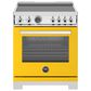 Bertazzoni Professional 4.6 Cu.Ft. Induction Range with Self-Cleaning in Giallo, , large