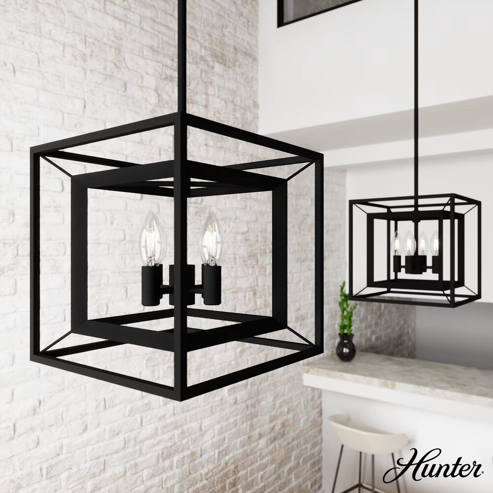 Hunter Doherty 4-Light Pendant in Natural Iron, , large