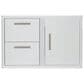 Blaze Double Drawer/Door Combo Cabinet, , large