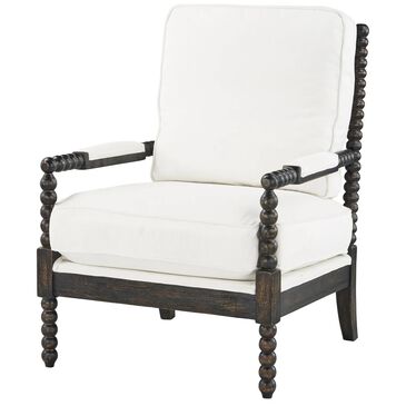 Southern Lighting Willow Accent Chair in Washable White, , large