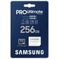 Samsung 256GB Pro Ultimate MicroSD Memory Card in Blue, , large