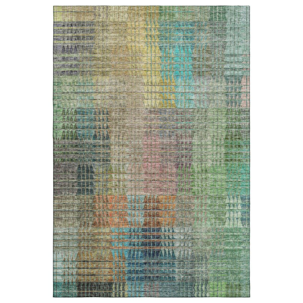 Dalyn Rug Company Trevi 5" x 7"6" Green Area Rug, , large