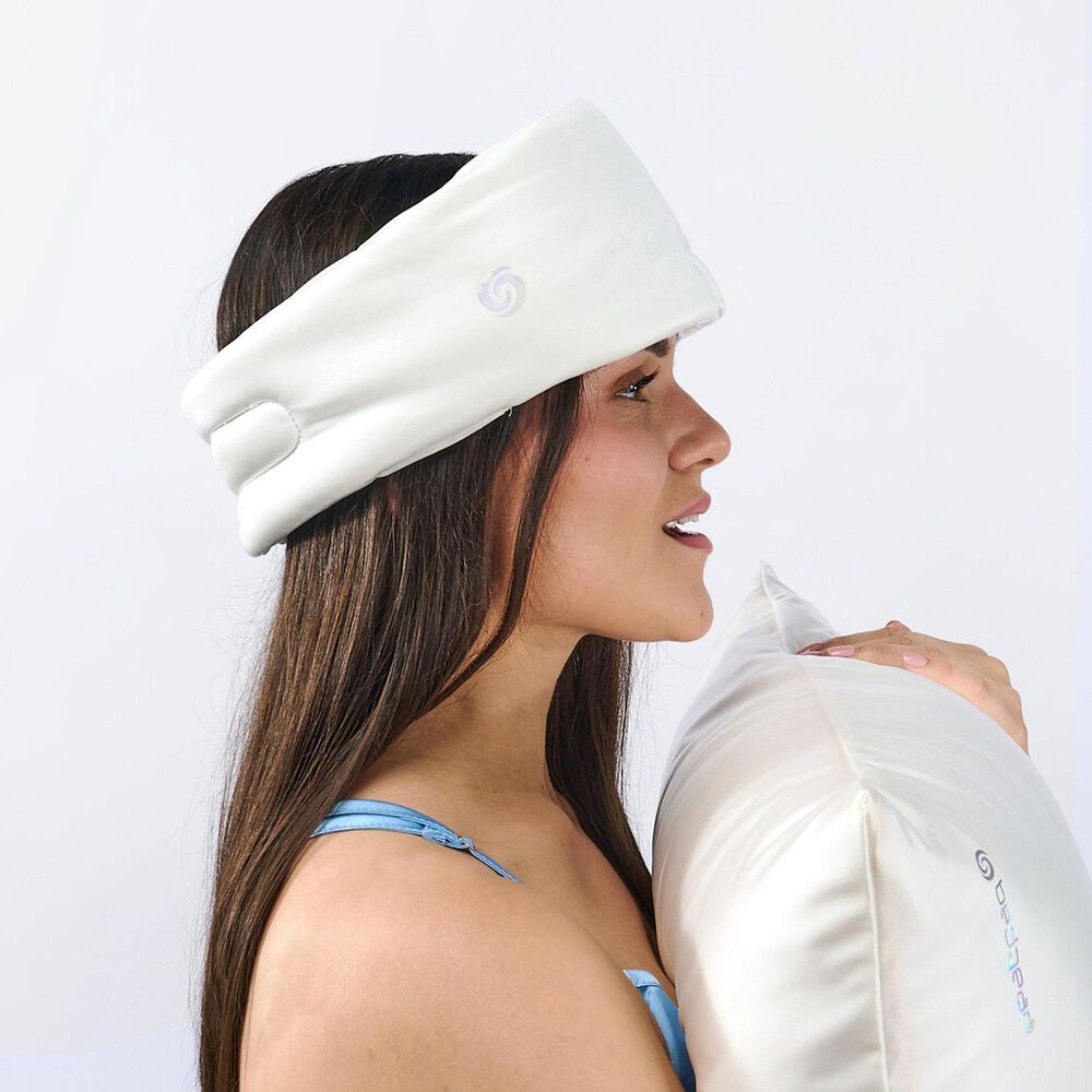 Bedgear Hyper-Silk Sleep Mask in White, , large