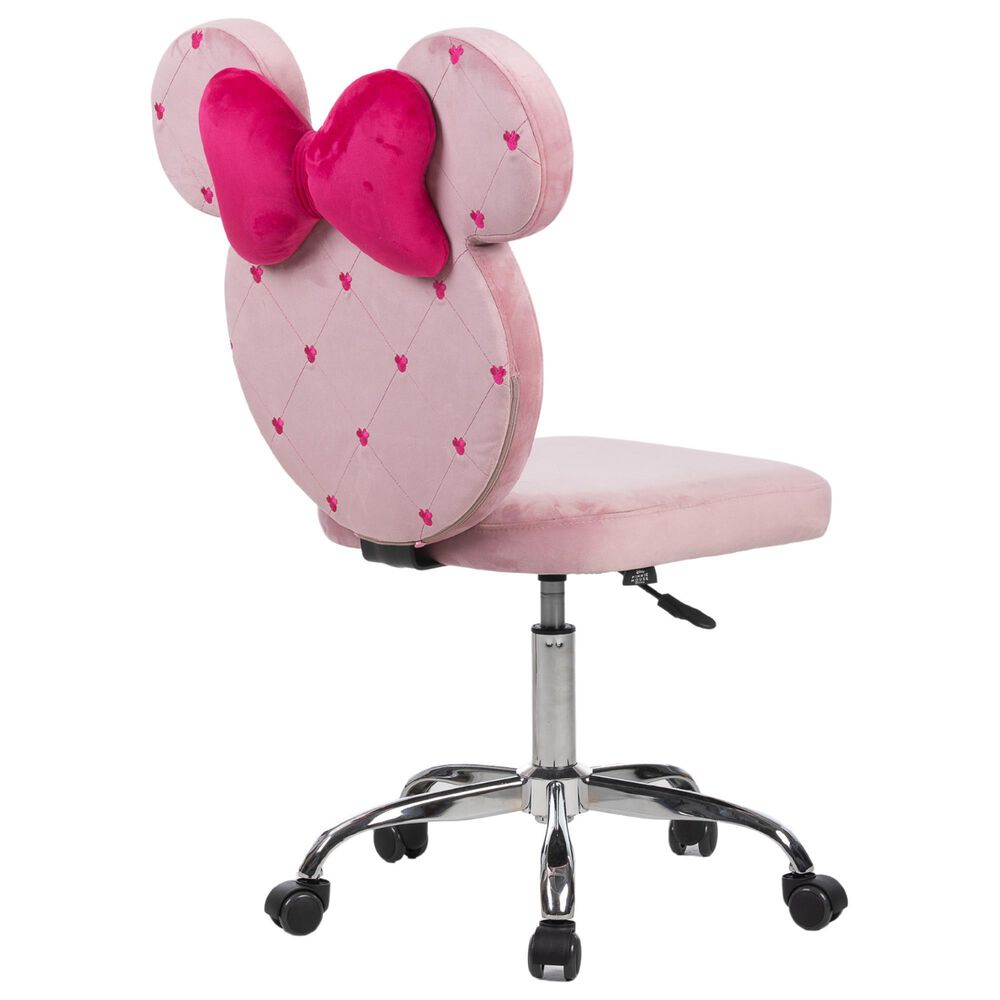 Impressions Vanity Minnie Mouse Swivel Vanity Chair in Pink, , large