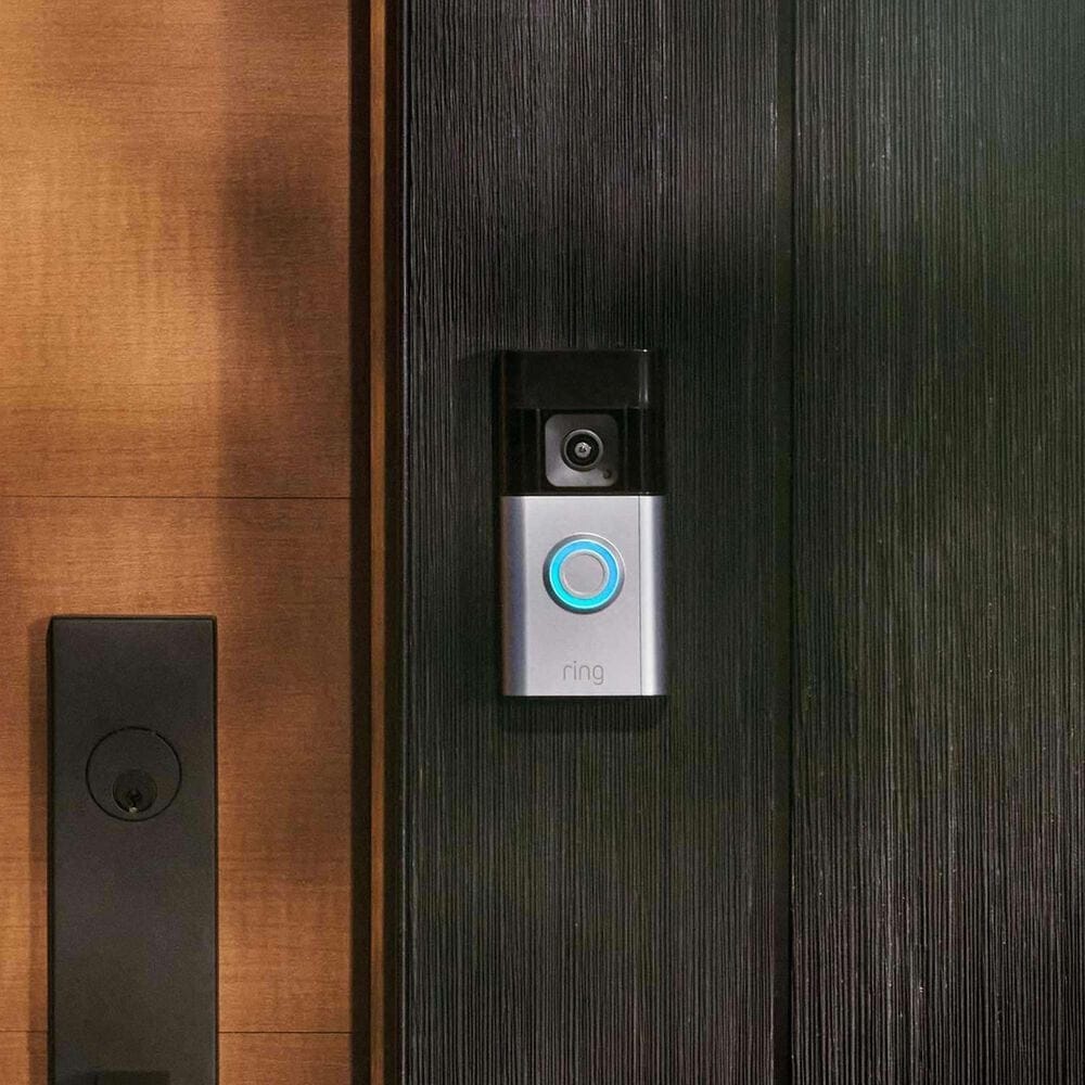 Ring Battery Doorbell Pro Smart Wi-Fi Video Doorbell - Battery-powered with Head-to-Toe HD+ Video - Silver, , large
