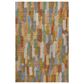 Dalyn Rug Company Kenner Abstract Copper 8" x 10" Area Rug, , large