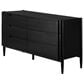 Marquette Interiors Casal 6-Drawer Double Dresser in Black, , large