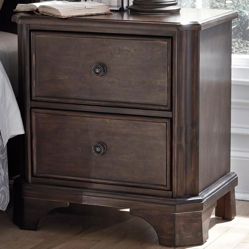Signature Design by Ashley Adinton 2 Drawer Nightstand in Light Brown, , large