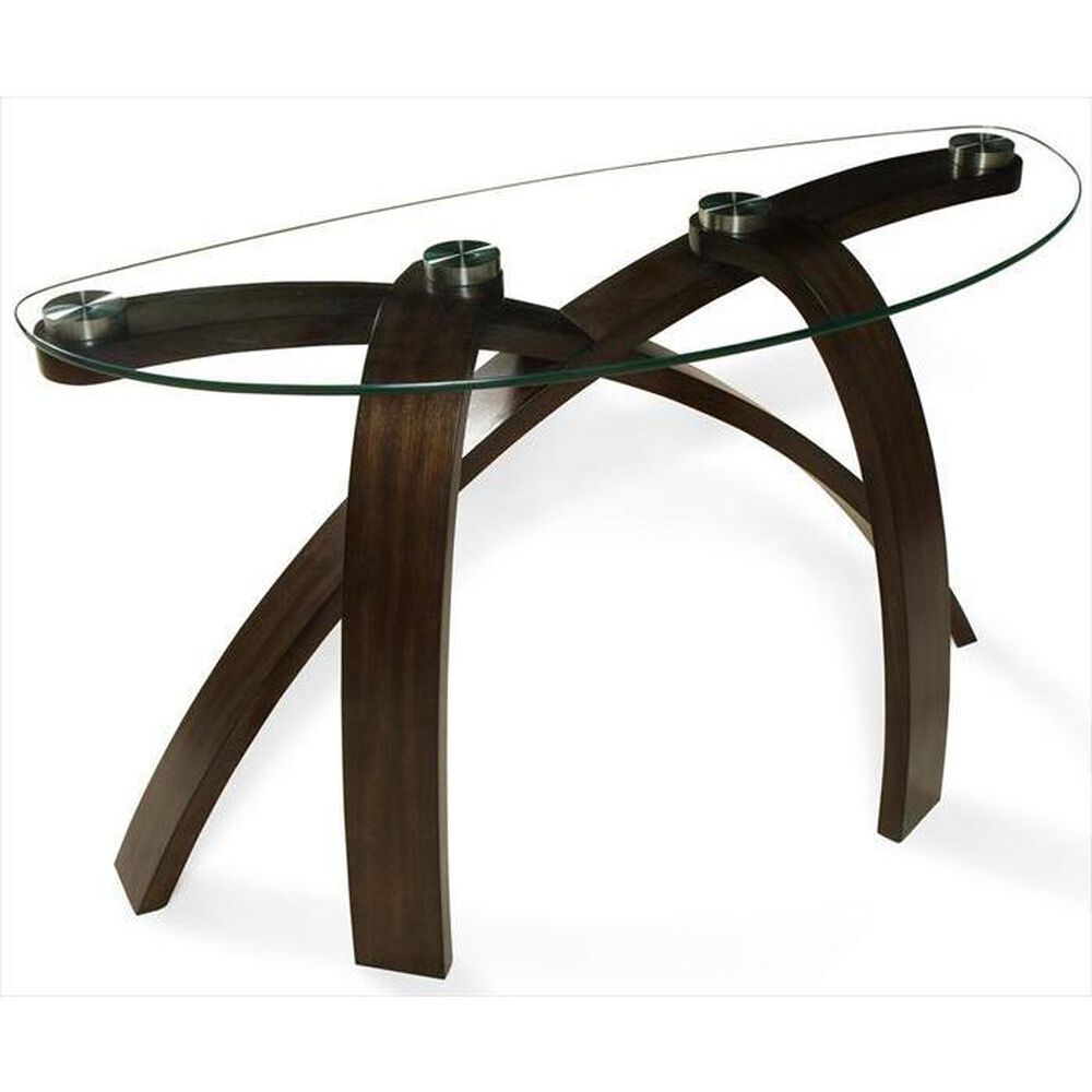 Nicolette Home Allure Sofa Table in Hazelnut, , large