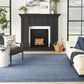 Nourison Interweave 8" x 10" Navy Area Rug, , large