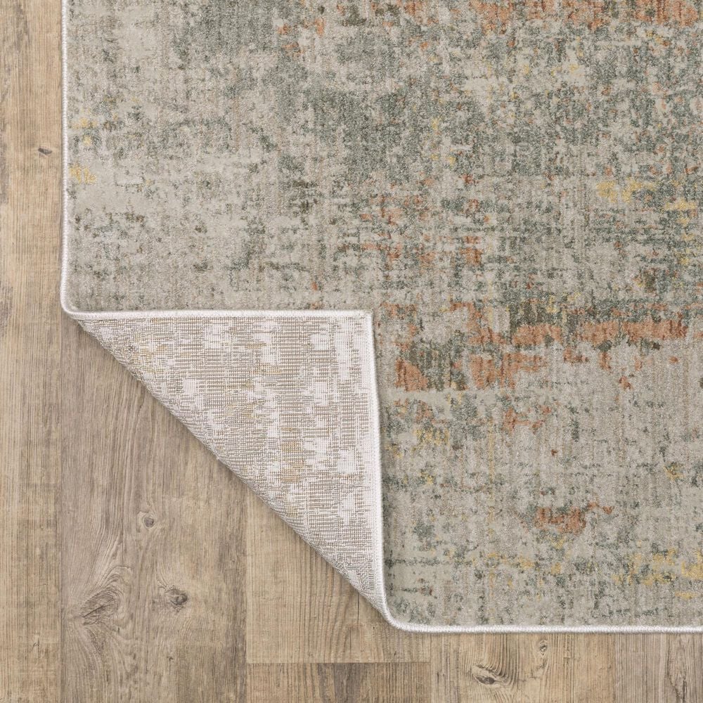Oriental Weavers Mallory Grey and Multicolor 3&#39;3&quot; x 5&#39; Area Rug, , large