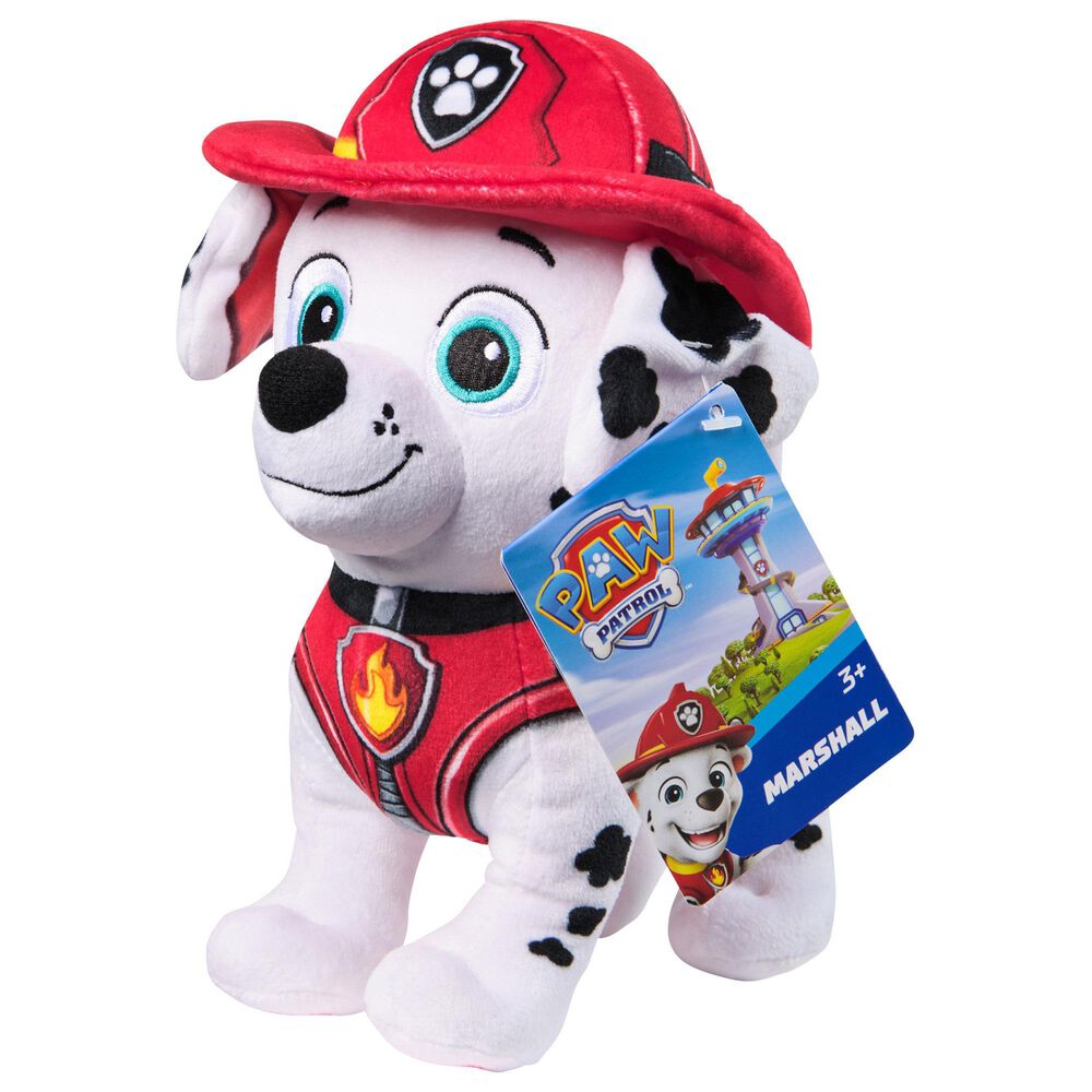 PAW Patrol 7.5&quot; Marshall Plush Toy in Multicolor, , large