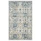 Safavieh Evoke EVK252C-4 4" x 6" Ivory/Blue Area Rug, , large