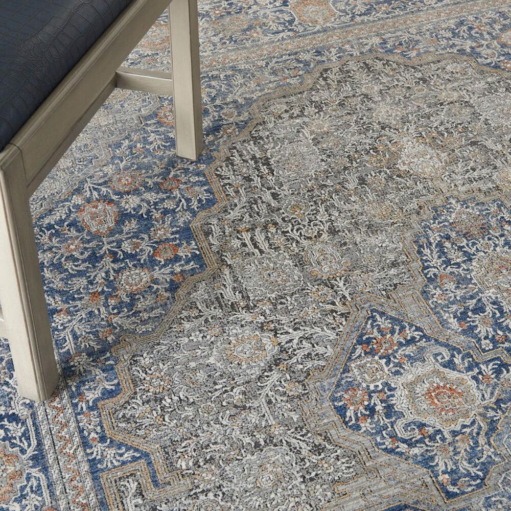 Nourison Starry Nights STN07 10&#39; x 13&#39; Blue Area Rug, , large
