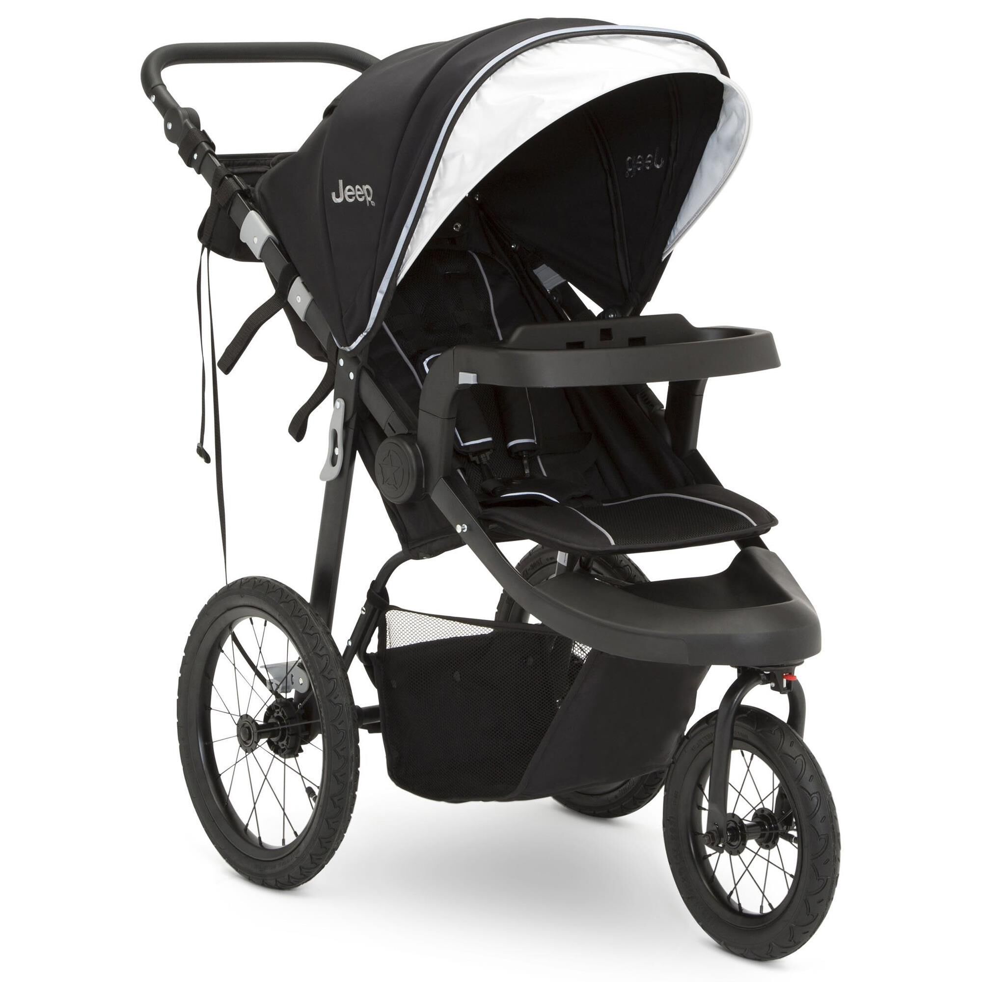 Delta Jeep Hydro Sport Plus Jogger Stroller in Black NFM