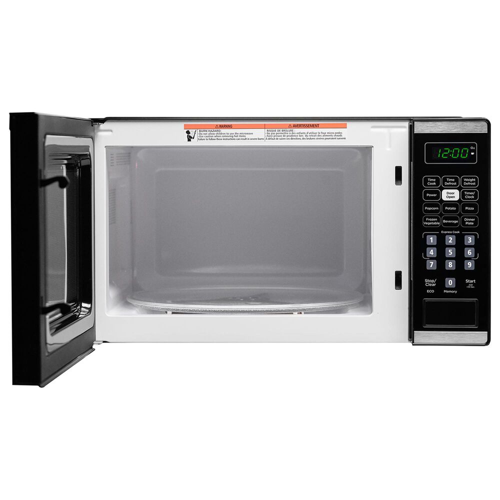 Danby Danby 0.7 Cu. Ft. Countertop Microwave in Black and Stainless Steel, , large