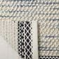 Safavieh Natura 9" x 12" Black and Ivory Area Rug, , large