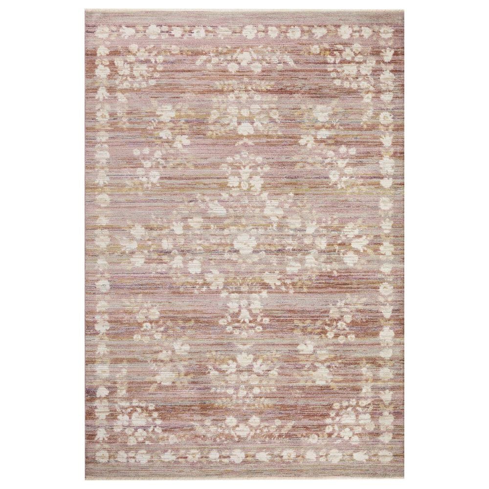 Rifle Paper Co Crafted by Cloth and Company Provence 2"6" x 8" Avignon Rose Runner, , large