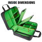 USA Gear S Series Console Case for Xbox Series S, Xbox X in Black and Green, , large