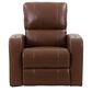CorLiving Tucson Home Theater Power Recliner with Cup Holders in Brown, , large